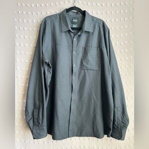 5.11 Tactical Men’s Igor Plaid Long Sleeve Shirt Cotton‎ Blend Sz XL Grey Black